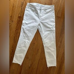 Distressed White Denim | Articles of Society